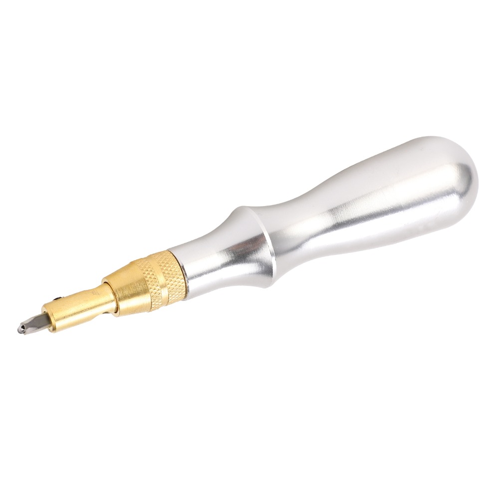 7pcs Aluminum Handle Stitching - Leather Edge Beveler recension och pris