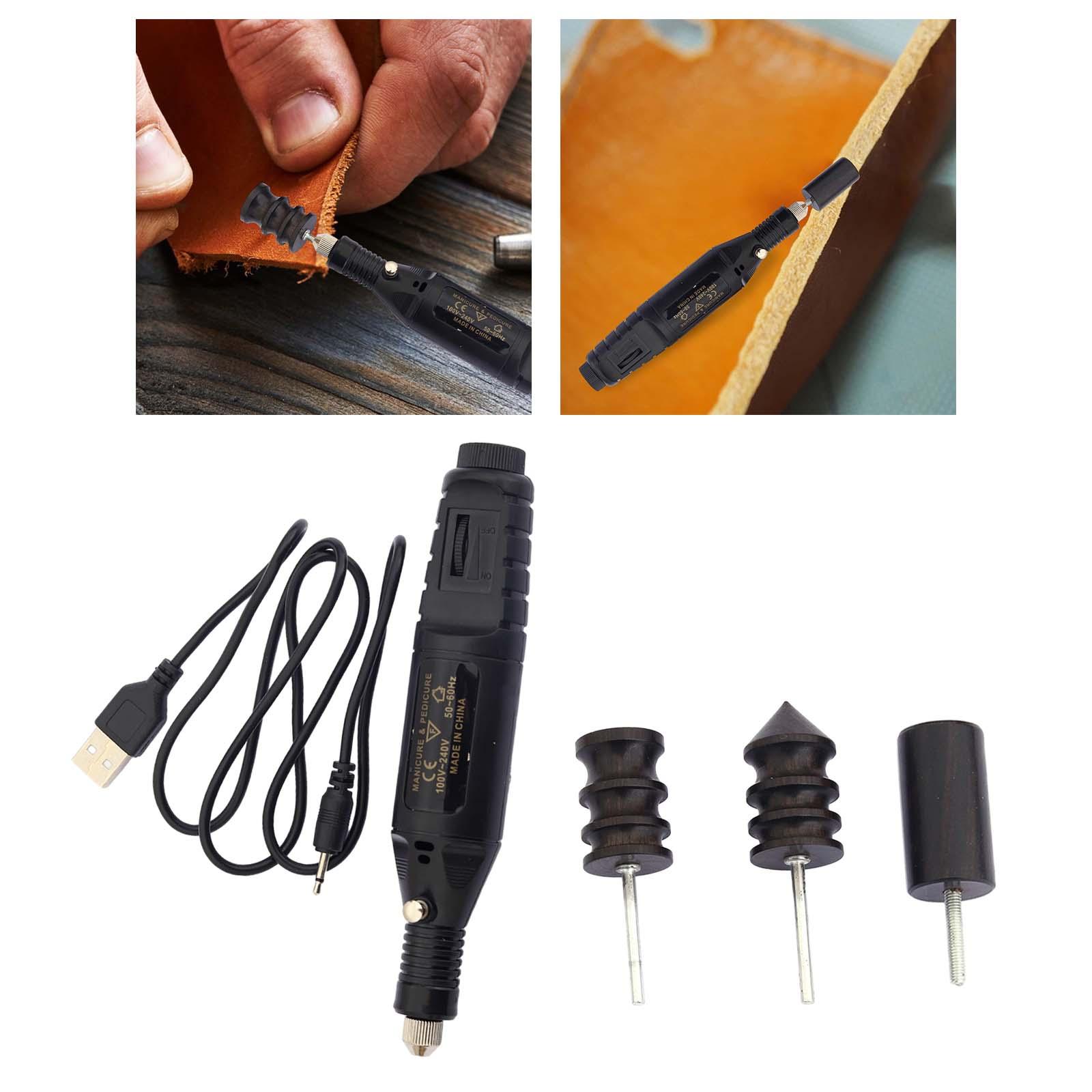 Leather Edge Polishing Tool El - Leatherwork Machine recension och pris