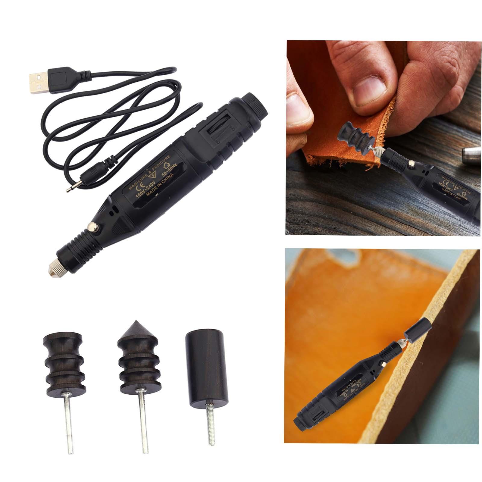 Leather Edge Polishing Tool El - Leatherwork Machine recension och pris