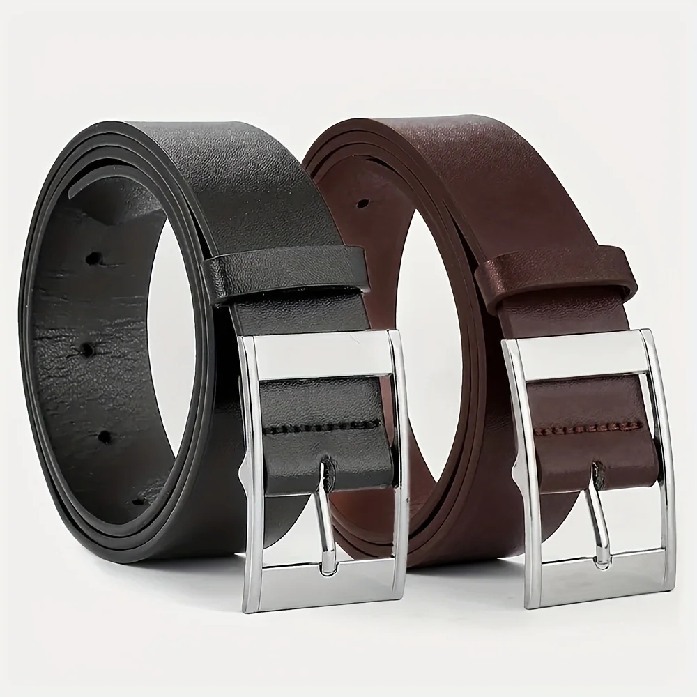 New Luxury Belt for Men PU Lea - Leather Work Jeans recension och pris