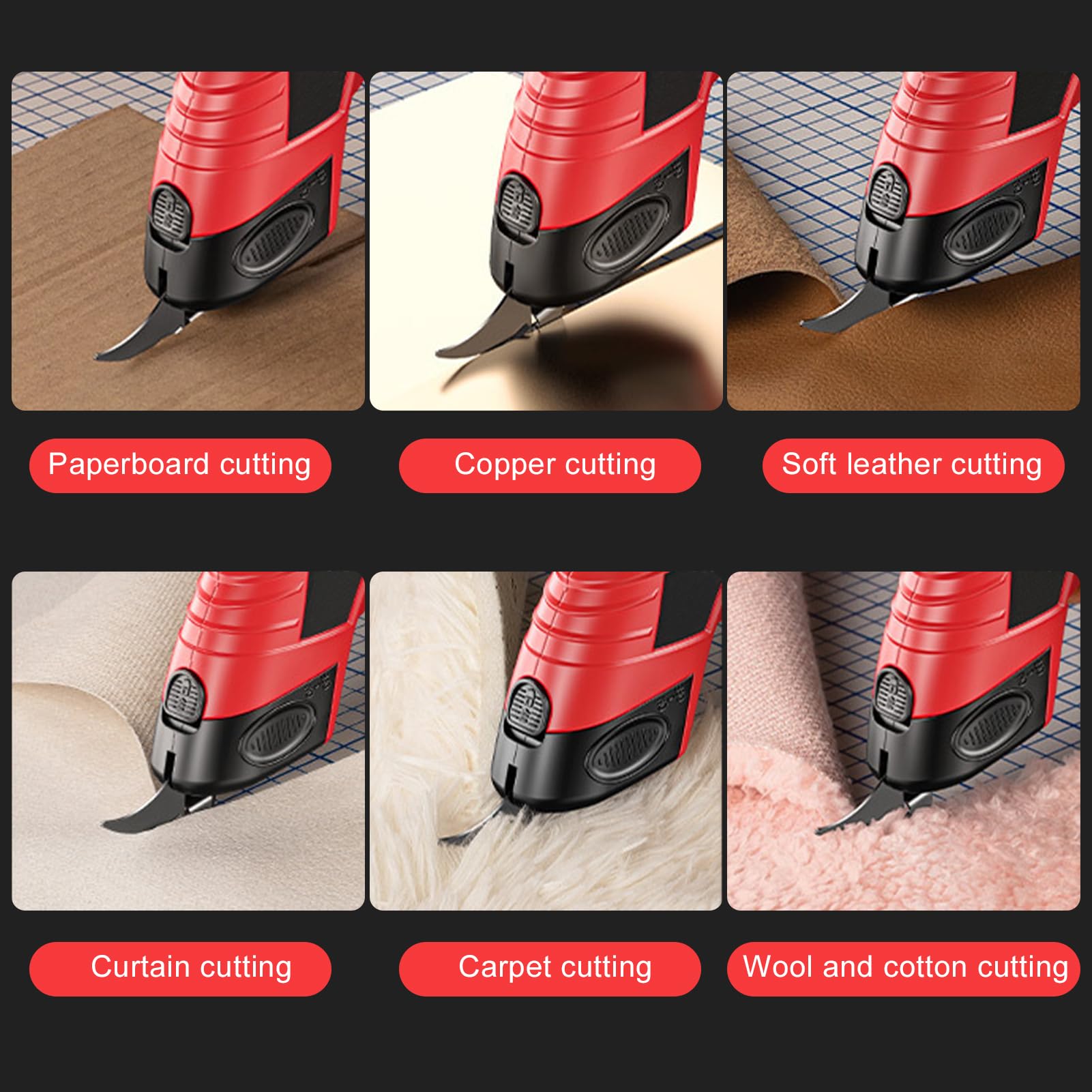 Cordless Electric Scissors Cut - Leatherwork Machine recension och pris
