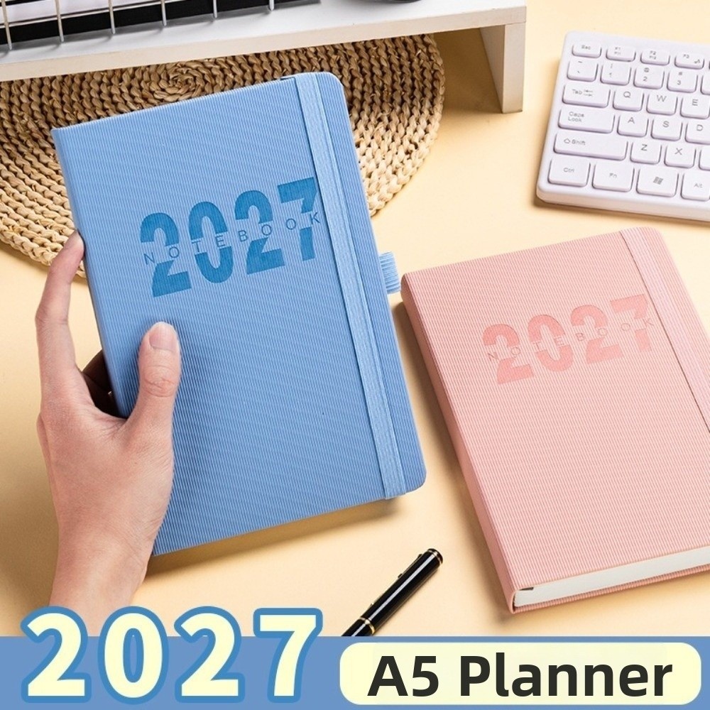 English 2027 Schedule Planner  - Leather Work Notepad recension och pris