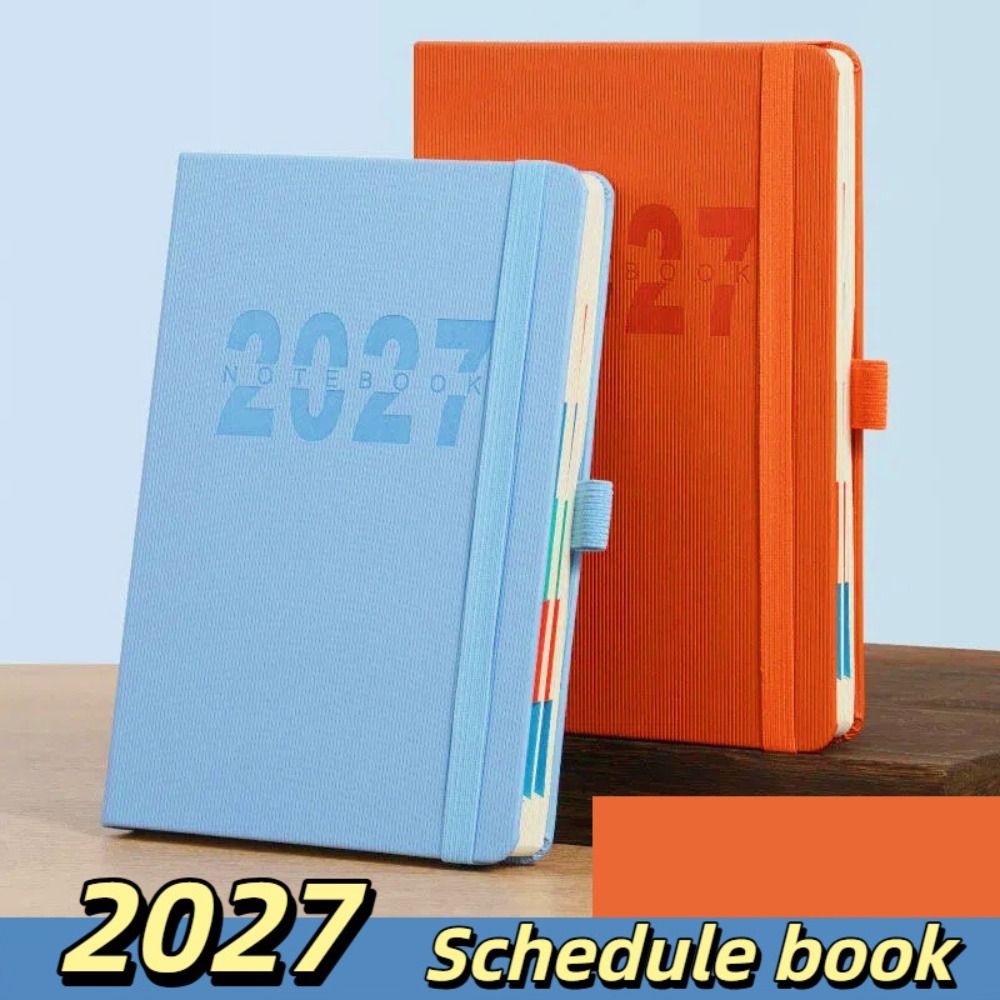 English 2027 Schedule Planner  - Leather Work Notepad recension och pris