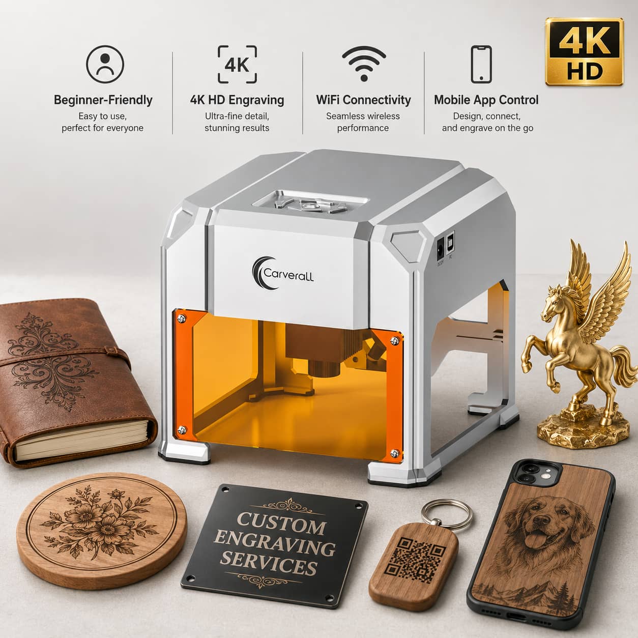 Carverall Laser Engraver Machi - Leatherwork Machine recension och pris