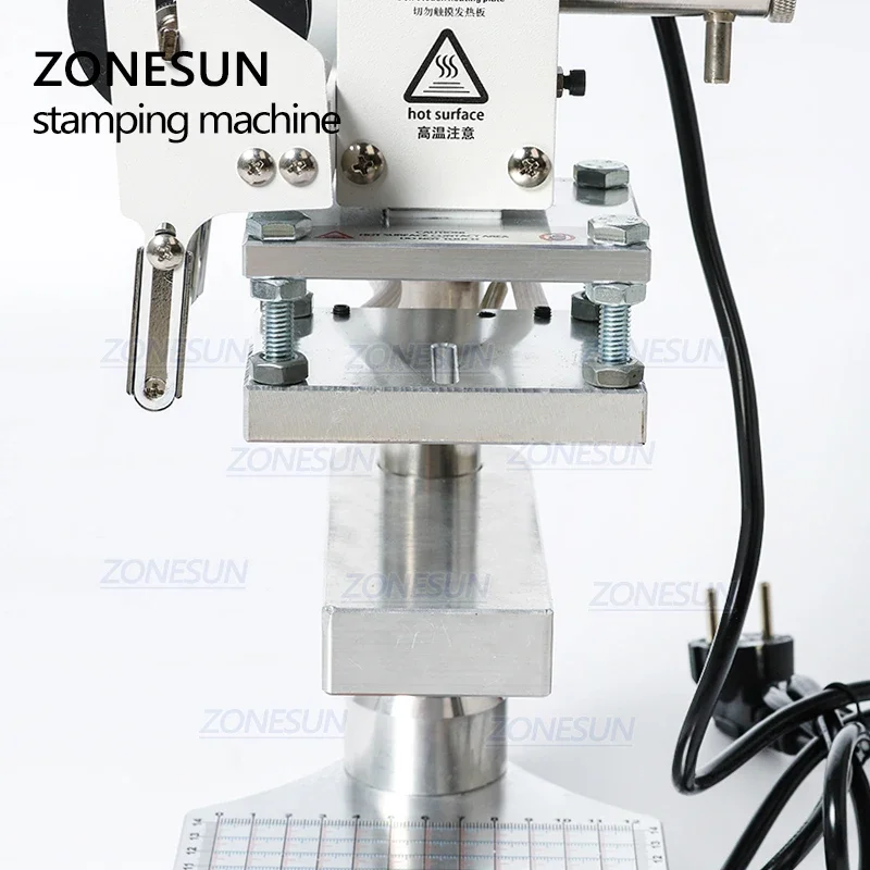 ZONESUN Two Work Plate Manual  - Leatherwork Machine recension och pris