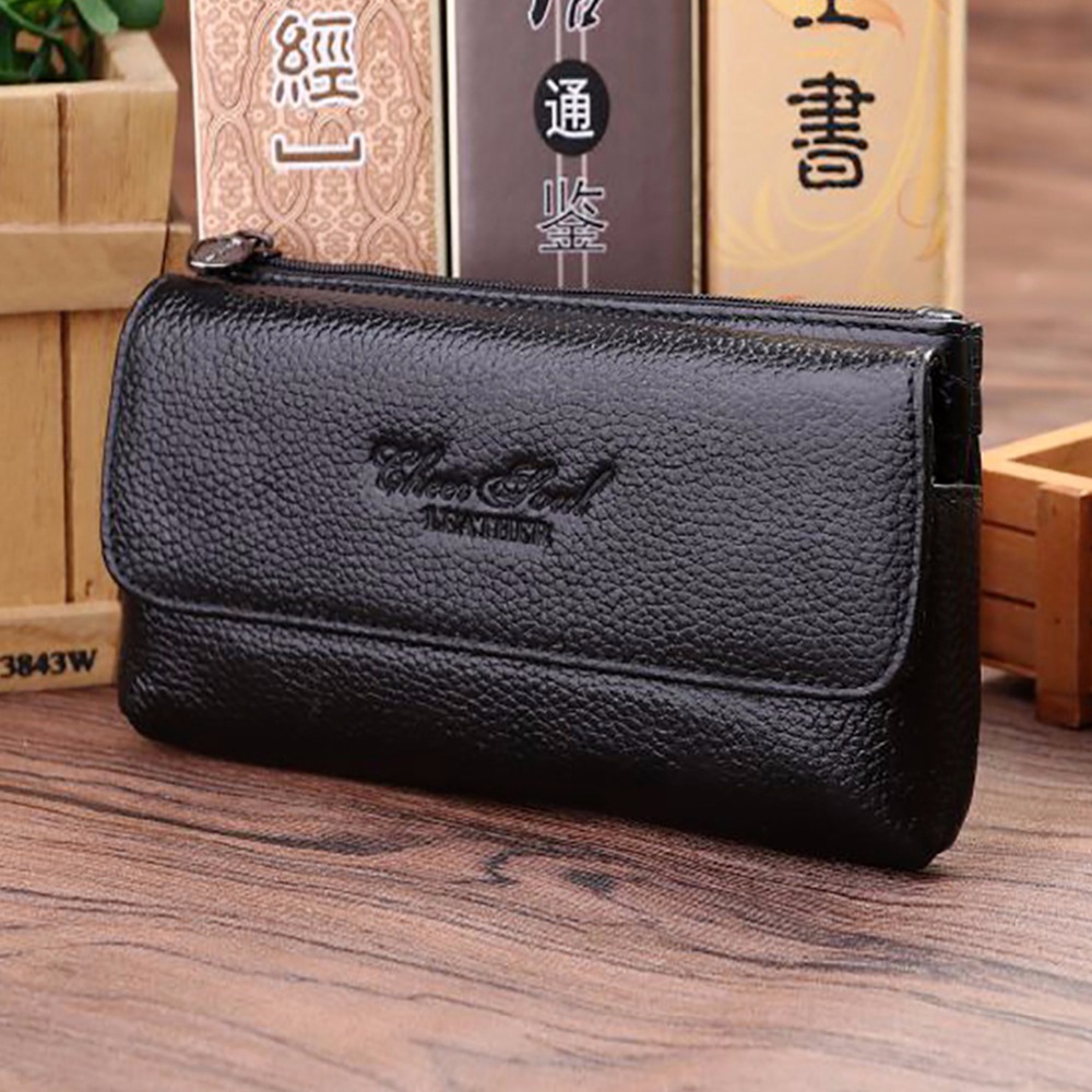 Men Fanny Waist Pack Belt Hip  - Leatherwork Bag recension och pris