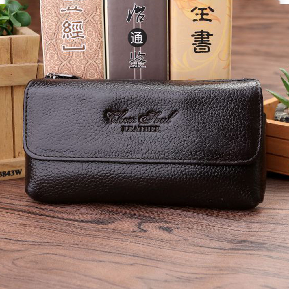 Men Fanny Waist Pack Belt Hip  - Leatherwork Bag recension och pris
