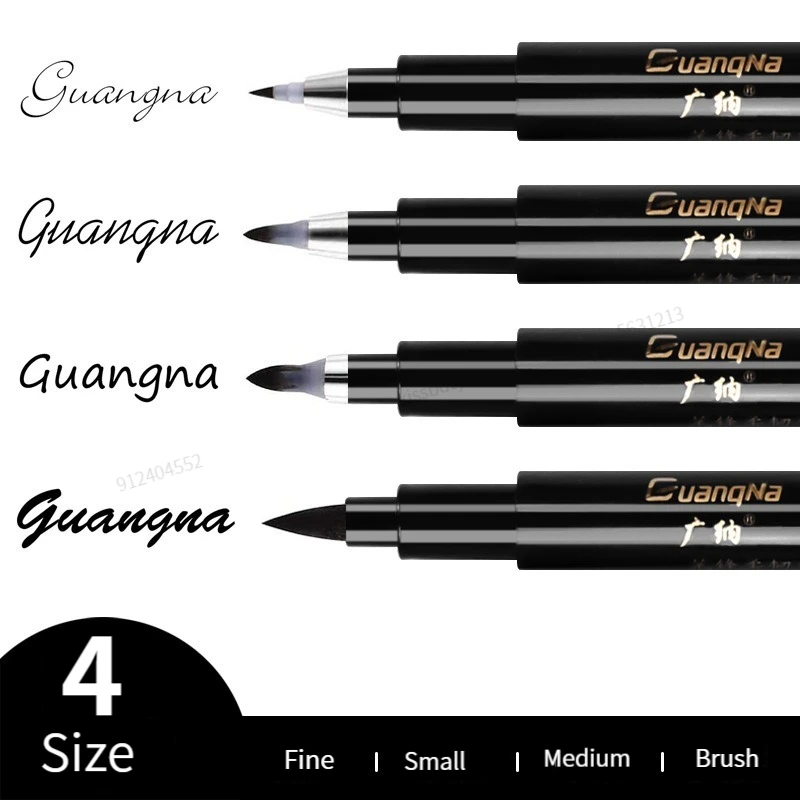 4Pcs/Set Calligraphy Pen Hand  - Copic Marker Sketch recension och pris