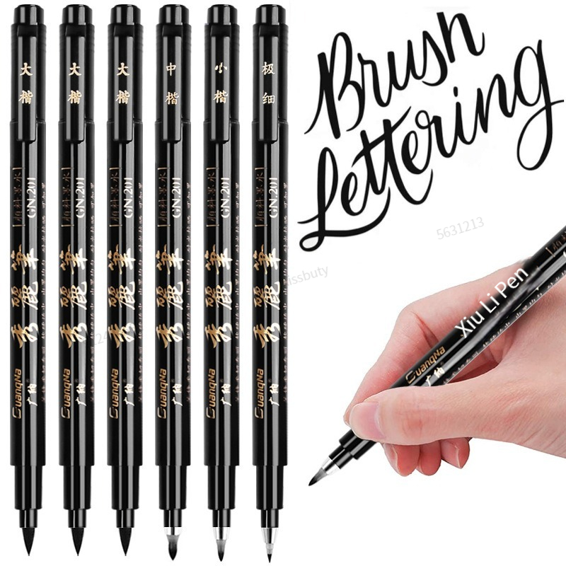 4Pcs/Set Calligraphy Pen Hand  - Copic Marker Sketch recension och pris