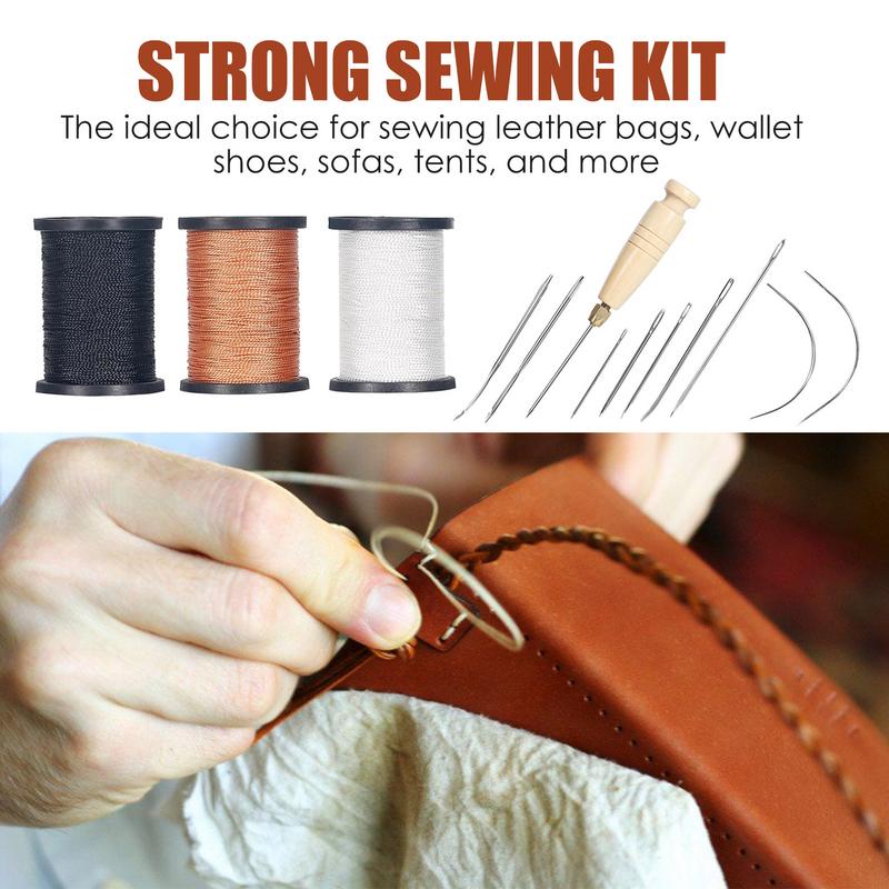 Leather Stitching Kit Heavy Du - Leatherwork Kit recension och pris