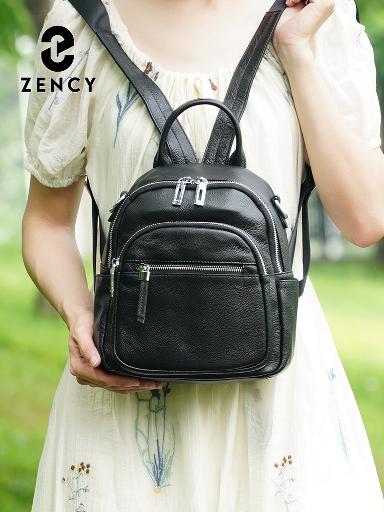 Zency Genuine Leather Small Ba - Leatherwork Bag recension och pris