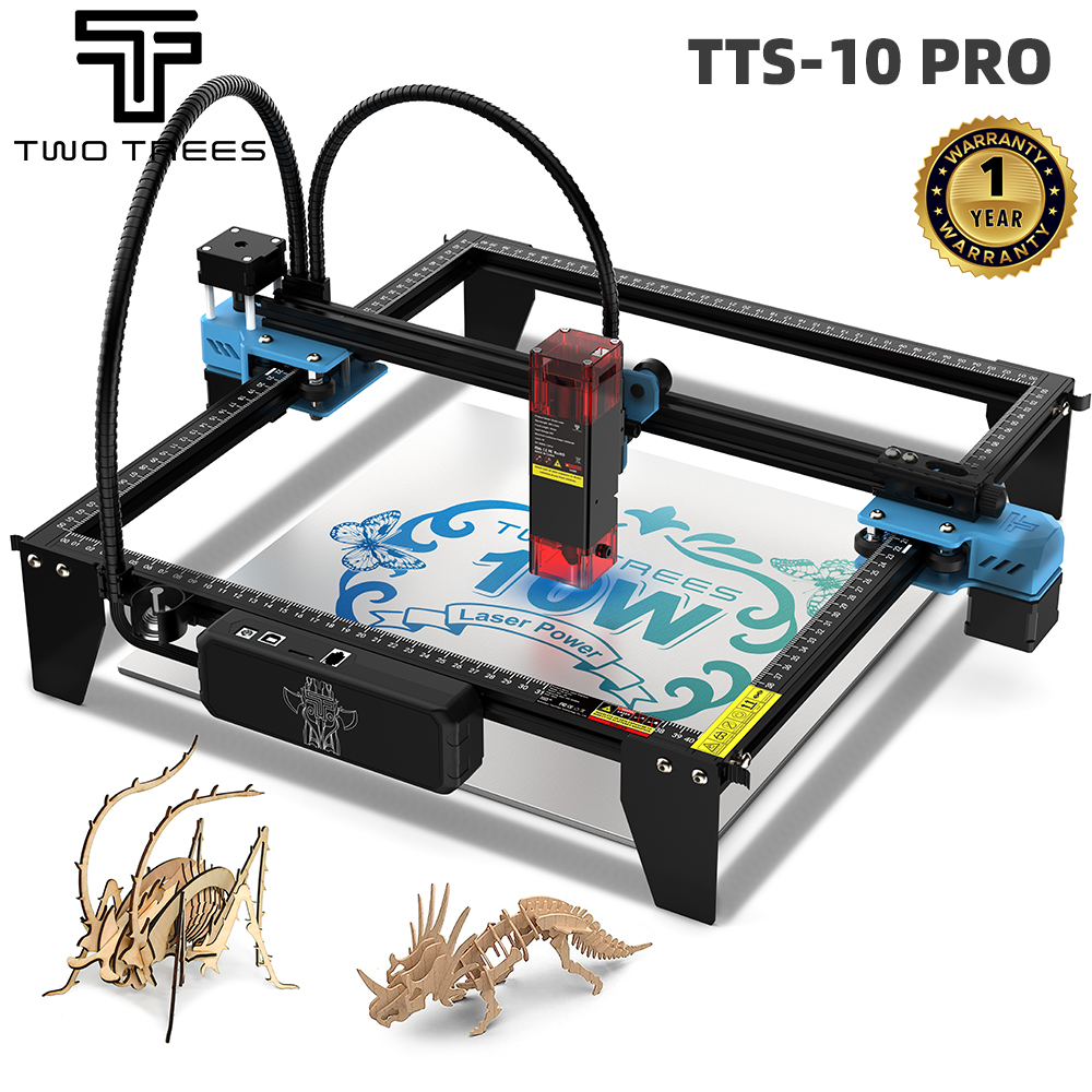TWOTREES TTS-10 Pro Laser Engr - Leatherwork Machine recension och pris