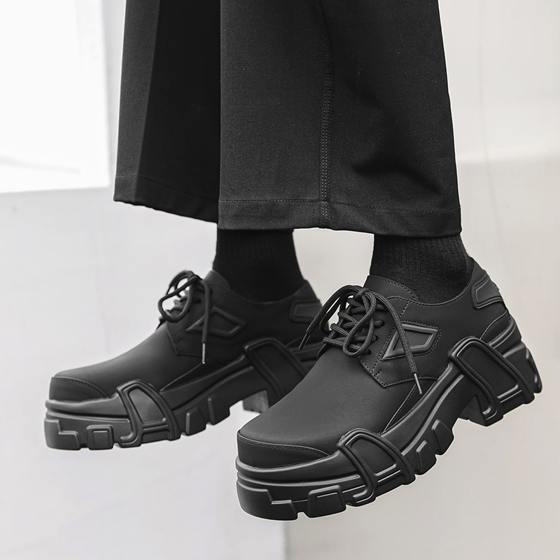 Men Platform Leather Shoes For - Leather Work Dress recension och pris