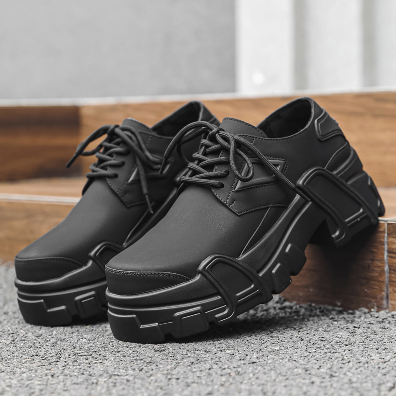 Men Platform Leather Shoes For - Leather Work Dress recension och pris