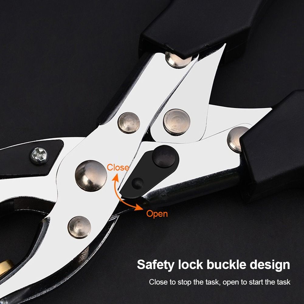 Portable Metal Leather Hole Pu - Leather Punch Revolving recension och pris