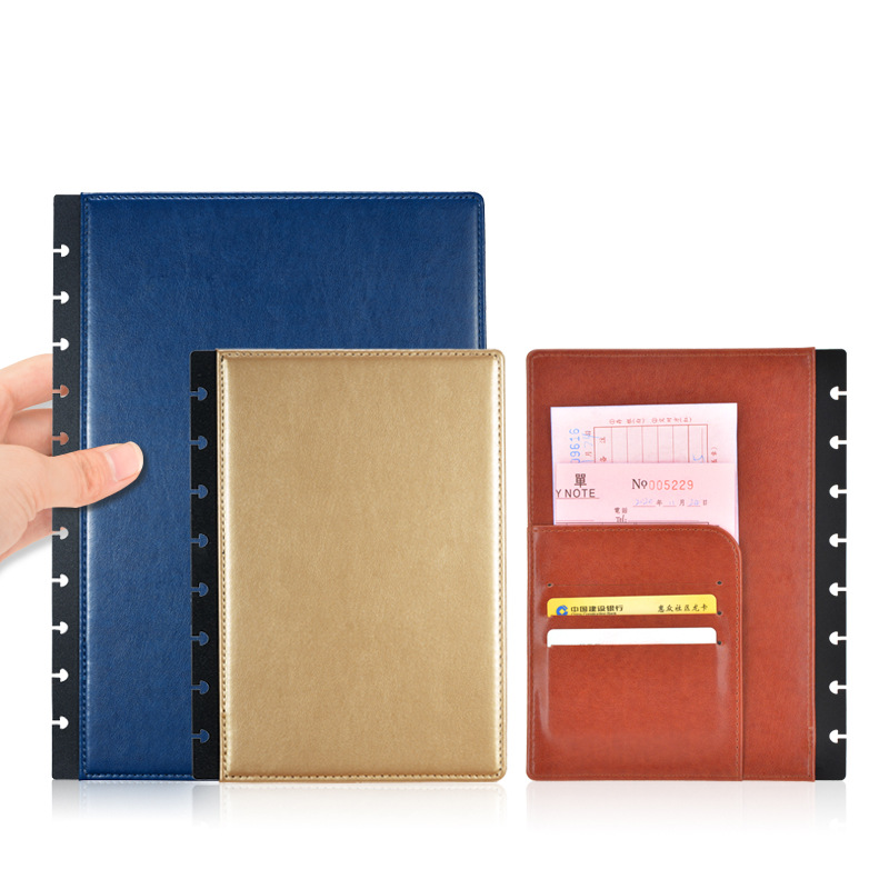 Loose-leaf Leather Cover Mushr - Leather Work Notepad recension och pris