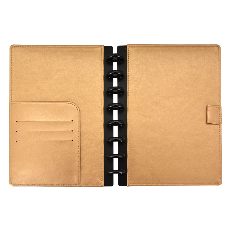 Loose-leaf Leather Cover Mushr - Leather Work Notepad recension och pris