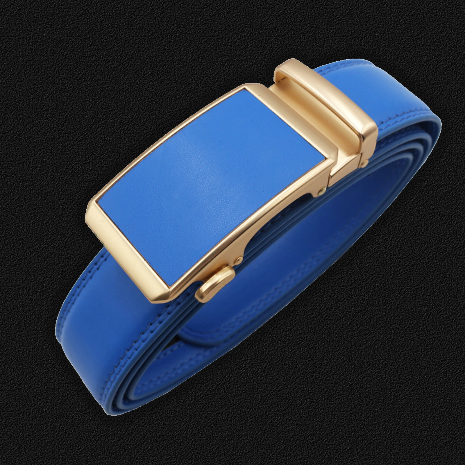 Men Genuine Leather Belt Busin - Leather Work Jeans recension och pris