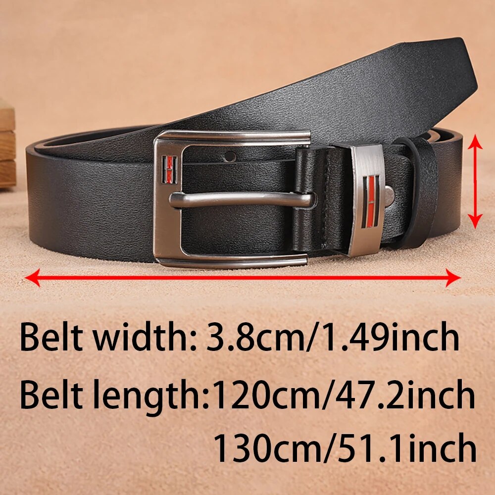 Fashion Casual Luxury Men's Me - Leather Work Jeans recension och pris