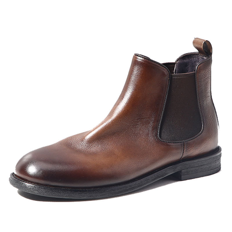 Top Quality Men Dress Chelsea  - Leather Work Dress recension och pris