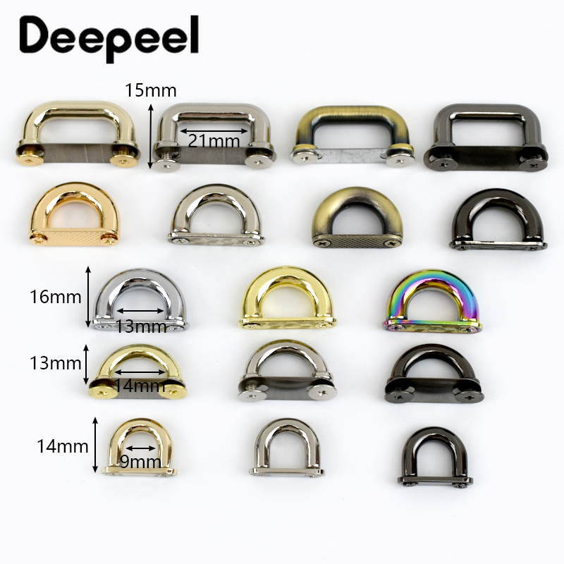 Deepeel 5/10Pcs Metal Buckles  - Leatherwork Hardware recension och pris