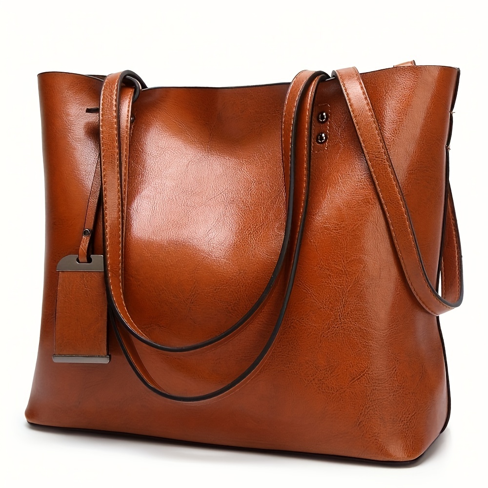 Fashionable Classic Retro Leat - Leatherwork Bag recension och pris