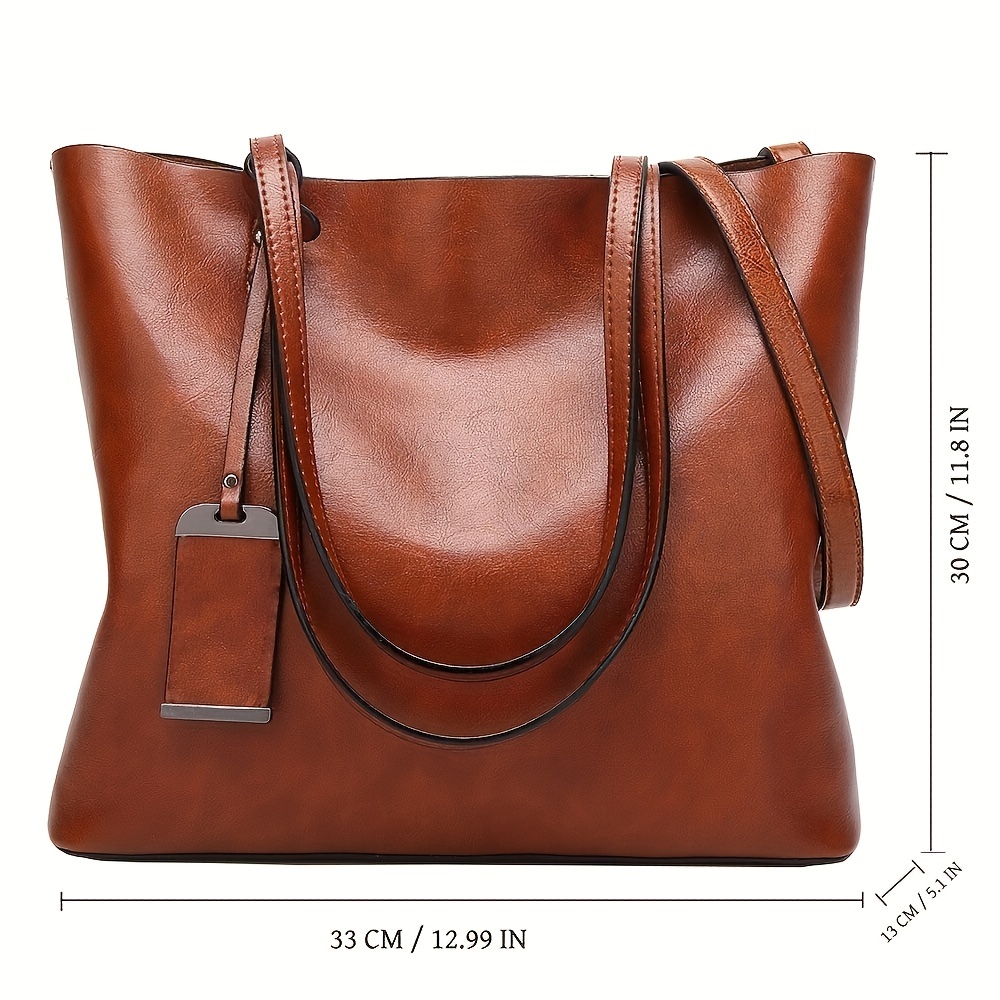 Fashionable Classic Retro Leat - Leatherwork Bag recension och pris