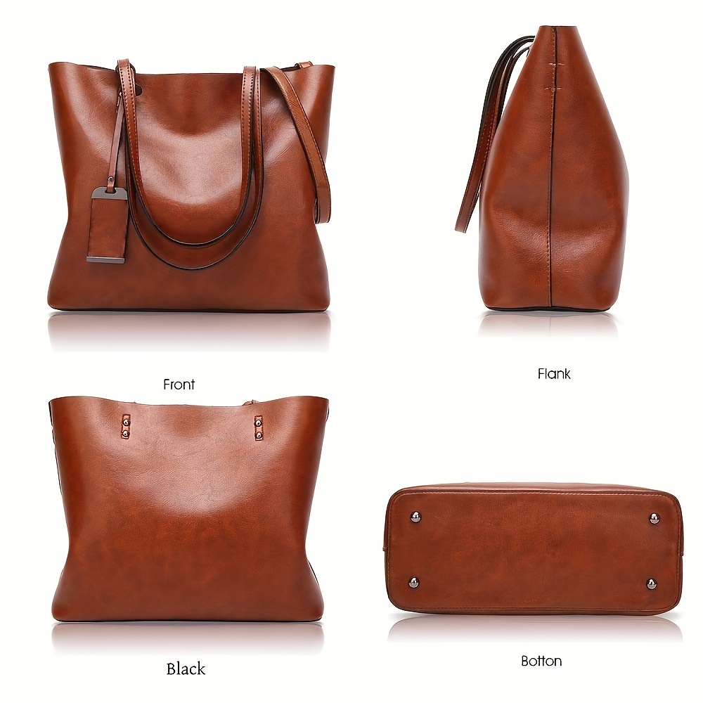 Fashionable Classic Retro Leat - Leatherwork Bag recension och pris