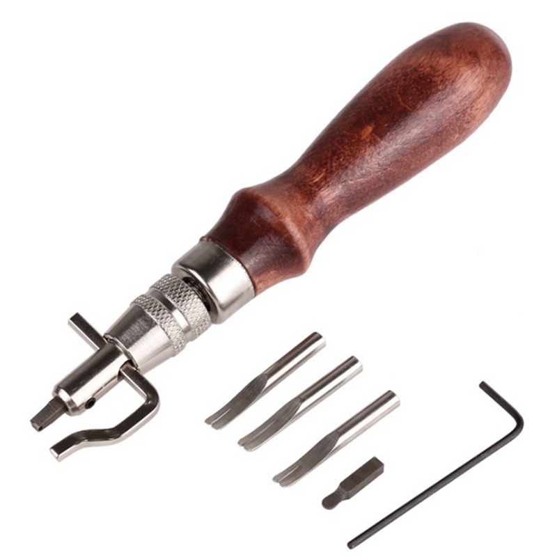 AT13 7 In 1 Adjustable Stitchi - Leather Edge Beveler recension och pris