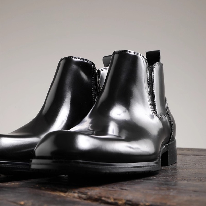 British Men Chelsea Boots Busi - Leather Work Dress recension och pris