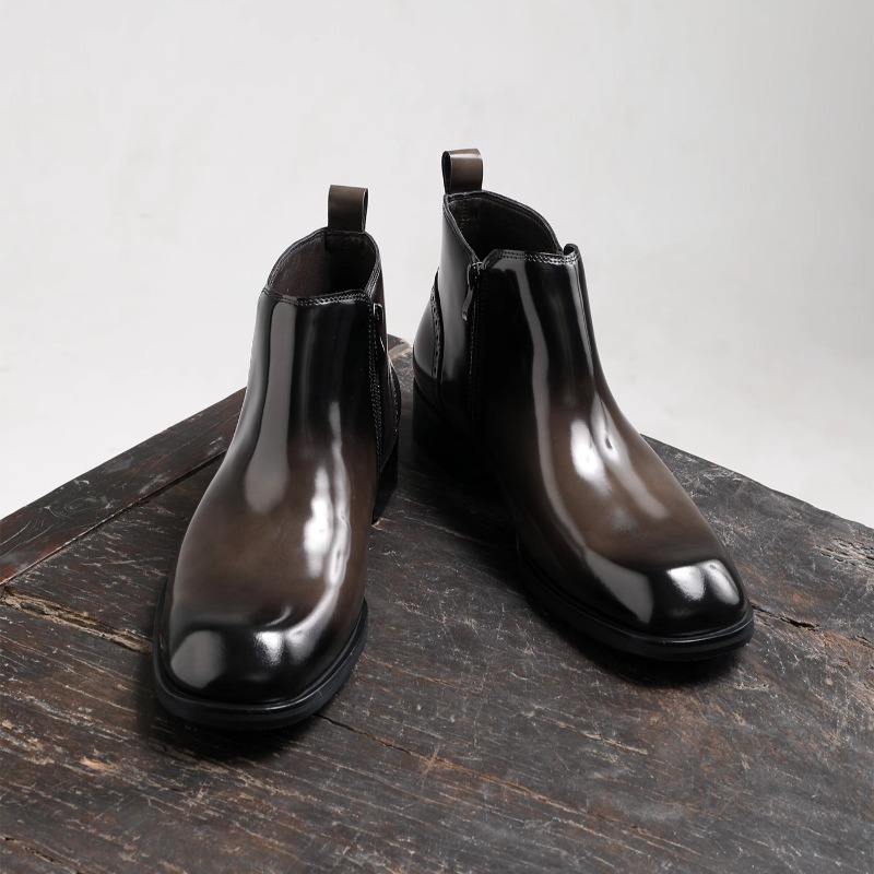 British Men Chelsea Boots Busi - Leather Work Dress recension och pris