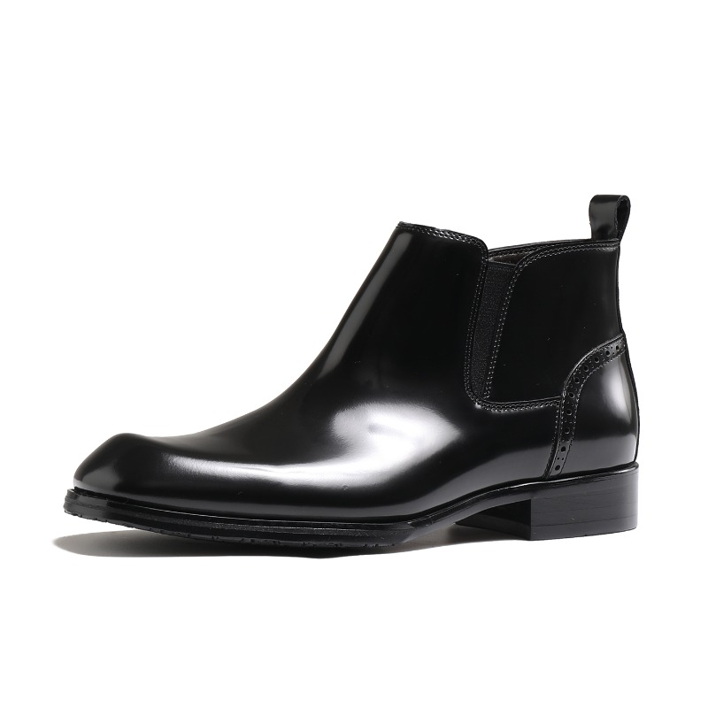 British Men Chelsea Boots Busi - Leather Work Dress recension och pris
