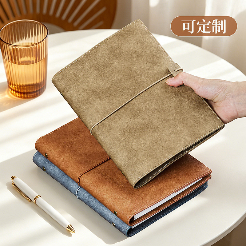 A5 Vintage Faux Leather Refill - Leather Work Notepad recension och pris